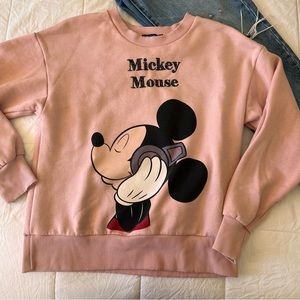 Bershka Disney Minnie Mouse‎ Crew Neck Sweater Size Small